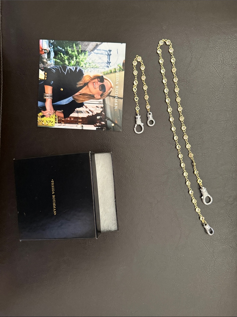 Frida Rothman Mixed Metal Eyeglass Chains - Gold & Silver